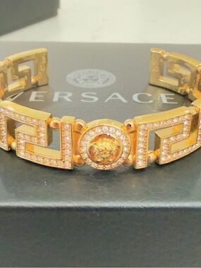 Versace Gold Medusa Bracelet